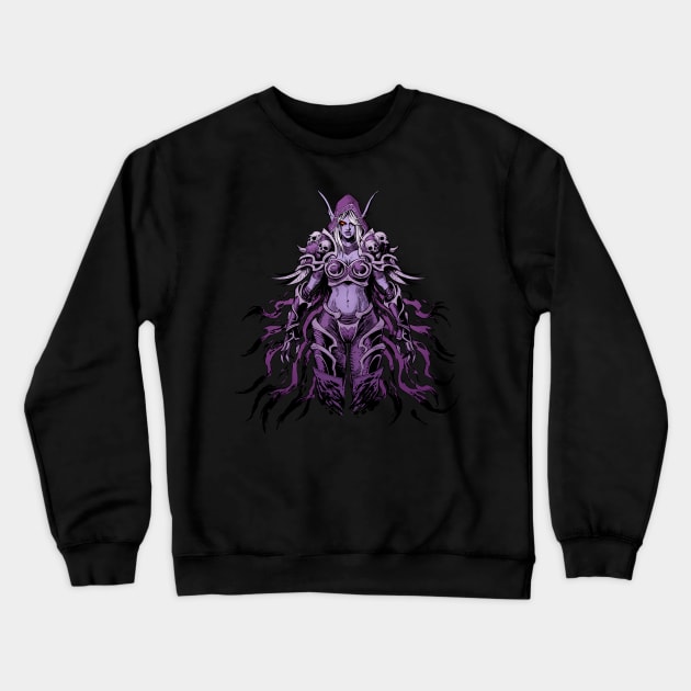 Banshee Queen Crewneck Sweatshirt by Novanim